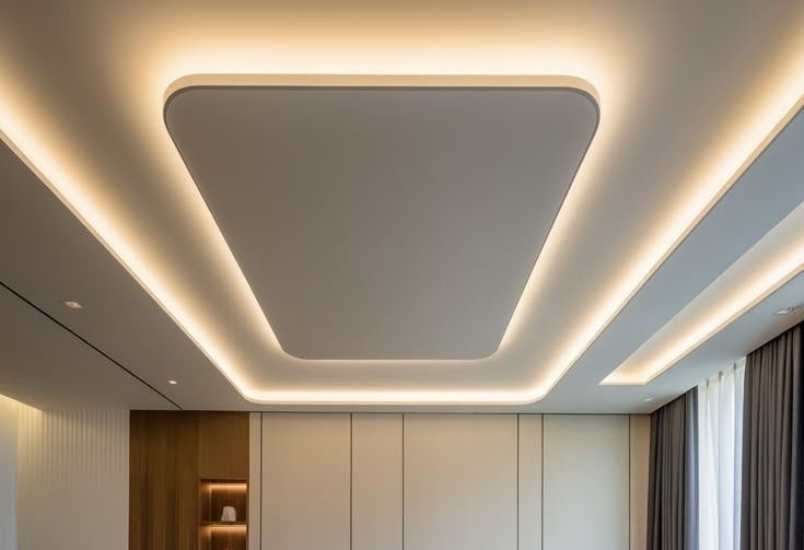 Faux plafond acoustique decoration interieure professionnelle Aplacados Maroc