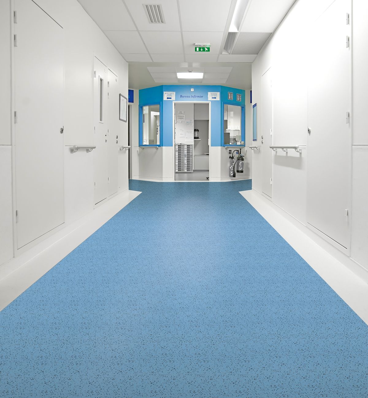 Faux plafond hopital Maroc