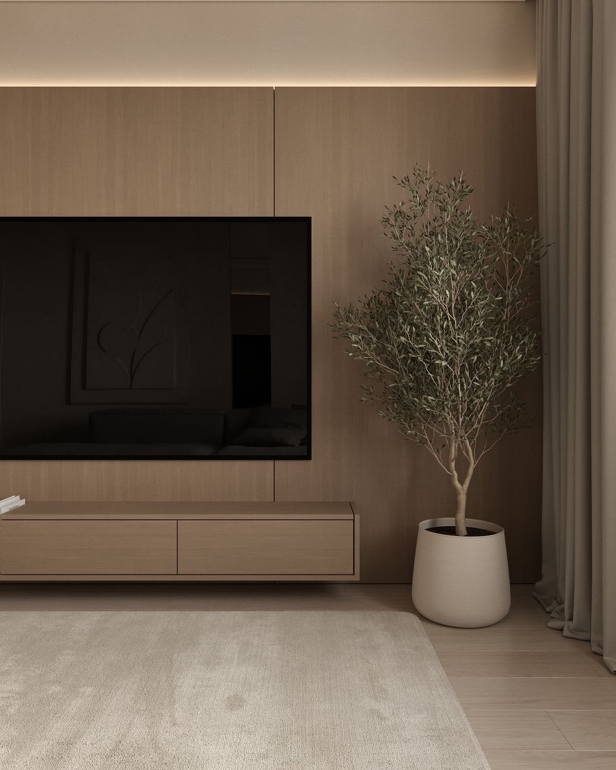 Bois clair interieur design Maroc